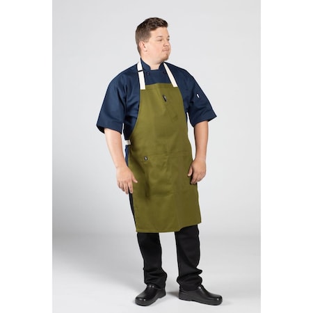 Uncommon Threads Avalanche Bib Moss Green W/Natural Web 3127-81W4